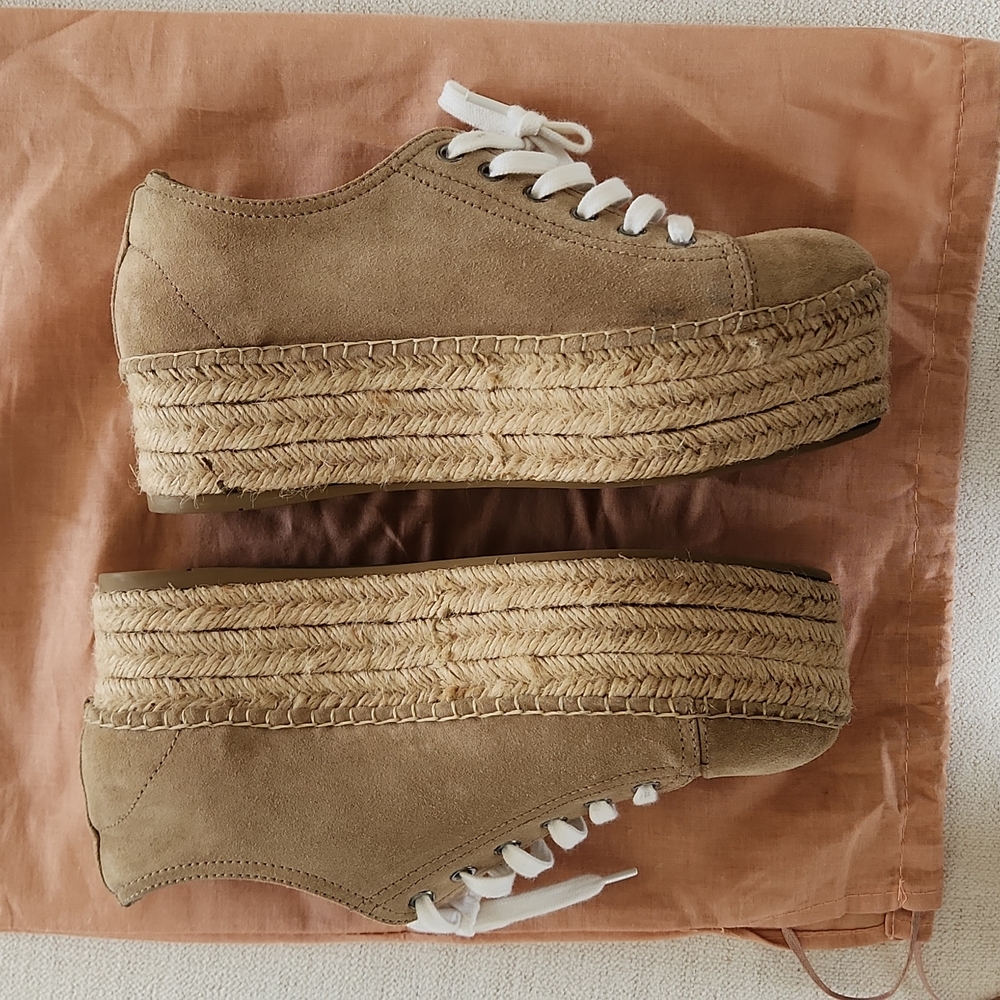 Miu Miu Platform Espadrilles Size 7 / 37 - image 4